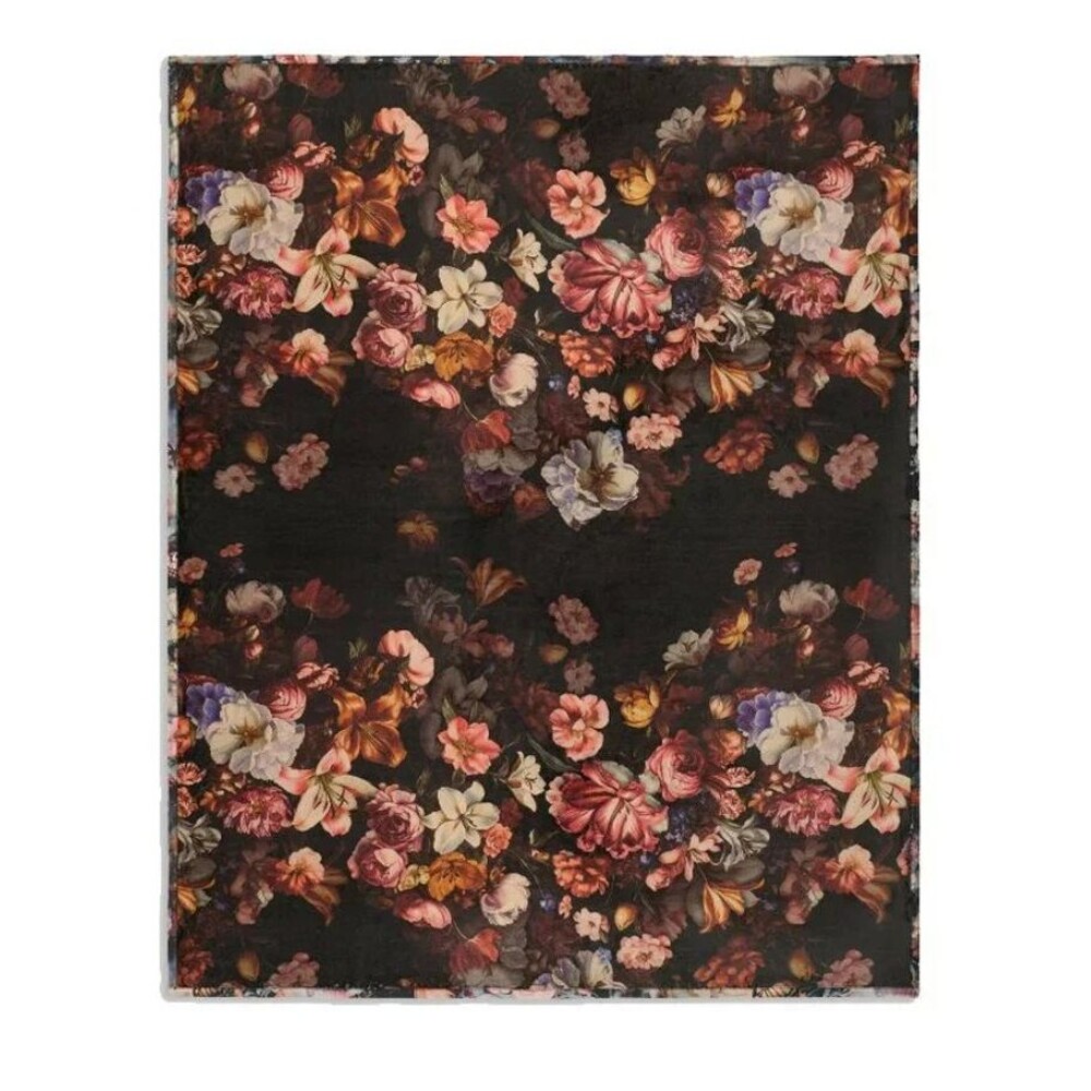 JOHNNY WAS Beckett Blooms Reversible Travel Blanket Throw & Bag Set NEW - Picture 5 of 6